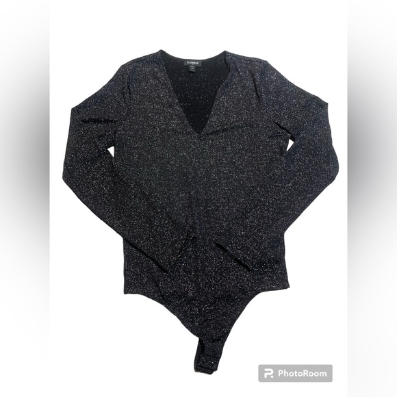 Express Sparkly Bodysuit - Picture 1 of 3